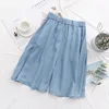 Shorts Women High Waist Plus Size 4XL Oversize Drawstring Elasticity Solid Ulzzang Hot Leisure Thin Loose Streetwear Soft Chic ► Photo 2/6