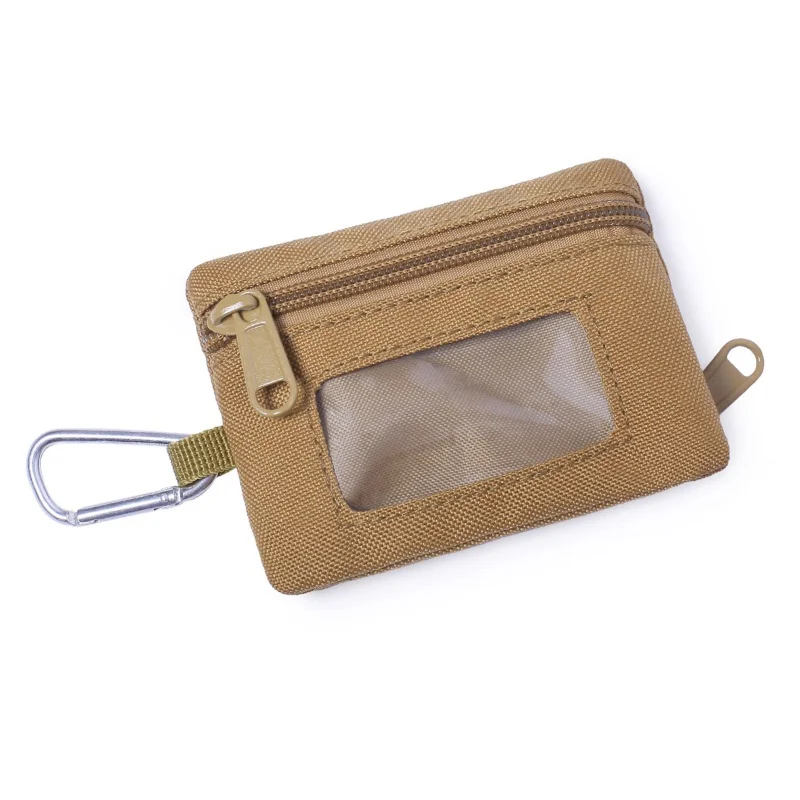 Military Style Square Coins Wallet