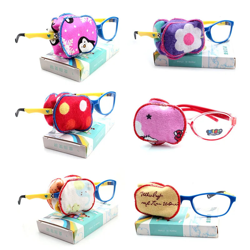 

Glasses Case Single Eye Patch Weak Sight Correction Strabismus Children Single Eye Patch Full Cover Adult Men And Women Protecti