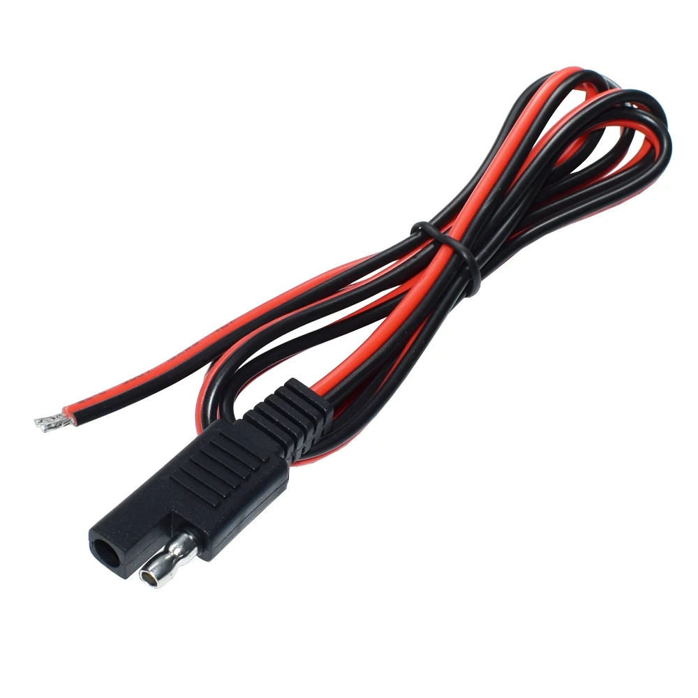 Автомобильный удлинитель вилка SAE 100 см Power 18AWG быстроразъемный штекер для