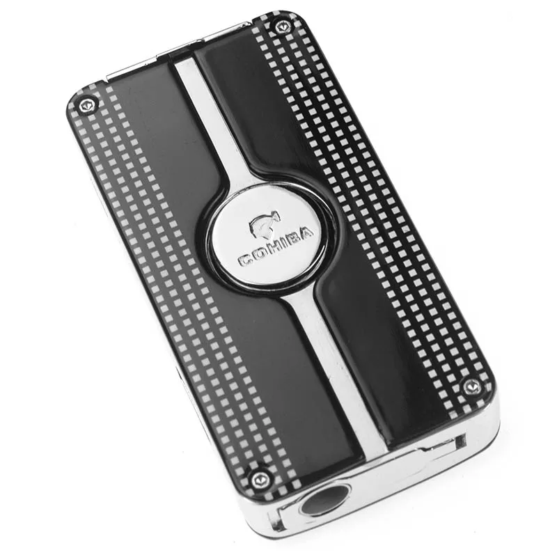 

COHIBA Black Behike Classic 3 Torch Jet Flame Cigar Cgarette Lighter With Punch