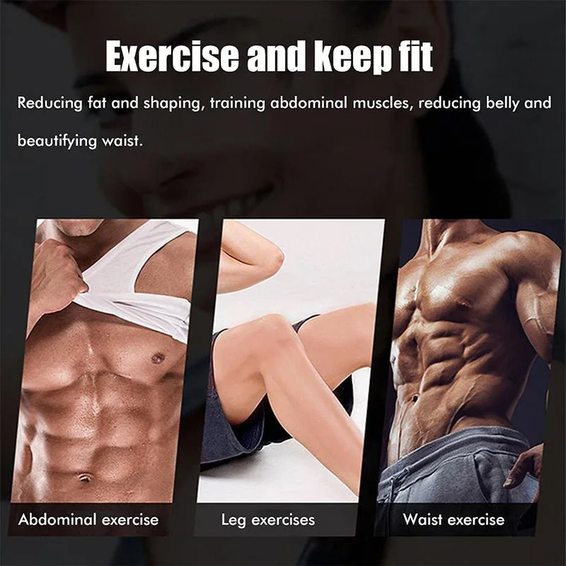 Slimming Massage Belt Muscle Toner EMS Abdominal Toning Belt Body Belly Fitness Trainer For Abdomen Arm Leg Waist Weight Loss muscle stimulator abdominal muscle stimulator