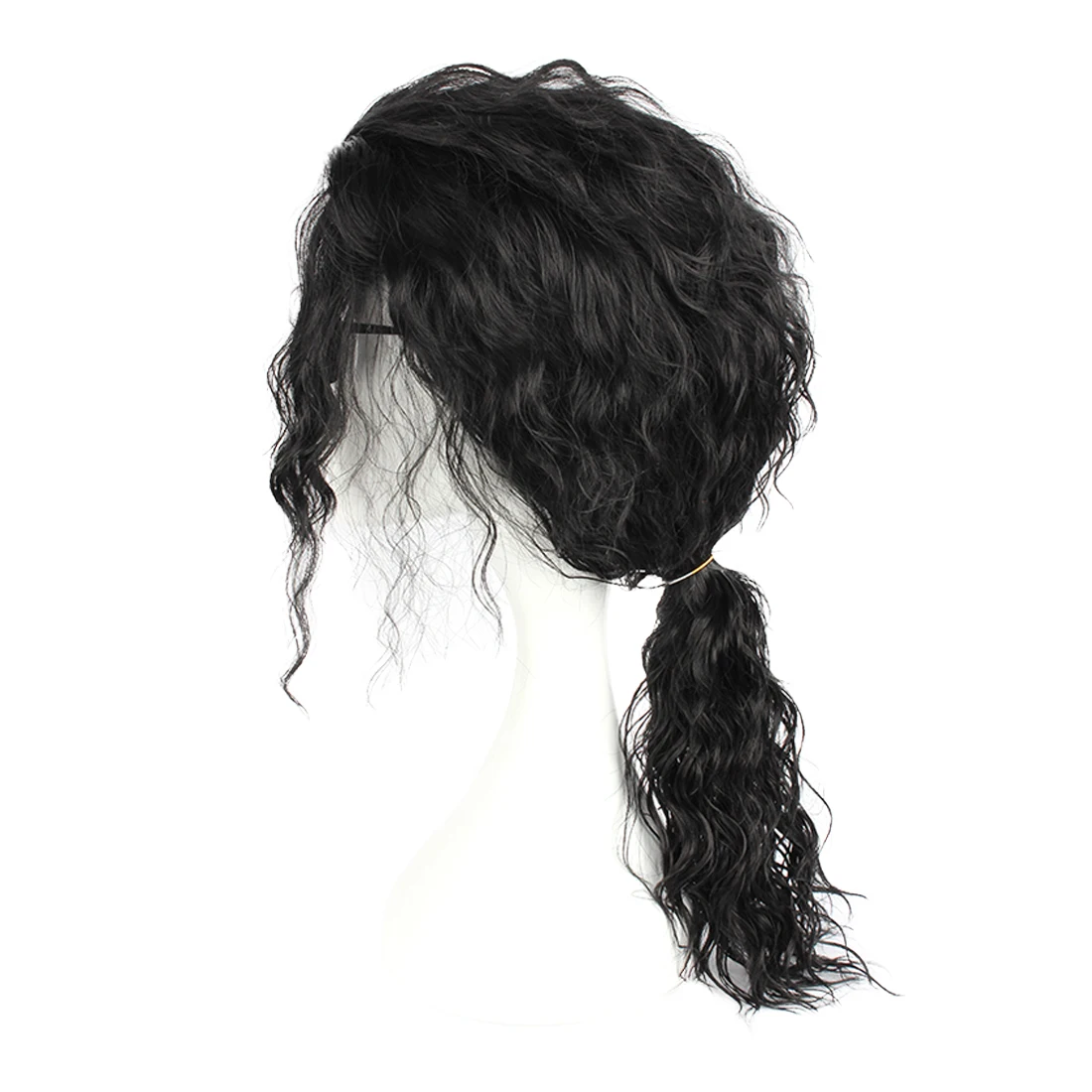 Role Play Michael Jackson Black Curly Wig Michael Jackson Black Wavy Hair  Ponytail Cosplay Hair Free Shipping - Cosplay Costumes - AliExpress