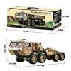 High Imitation 8X8 Remote Control US Military Off Road Truck 2.4G All-Terrain Tire Hole-through Alloy Front/Rear Axle RC Vehicle 6