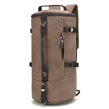 

Large-Capacity Outdoor Sports Mountaineering Bag Drum Waterproof Canvas Male Travel Luggage Bag Shoulder Bag Suitcase Luggage Ba