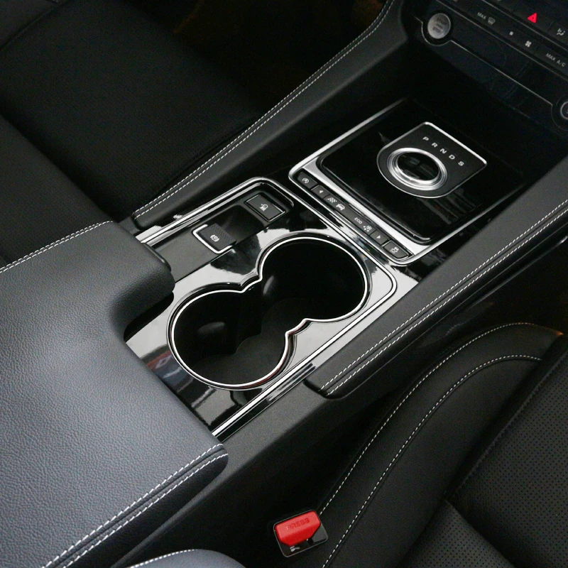 Для Jaguar XE F-Pace F Pace автомобильные ABS хромированные передние сливные чашки рамка декоративная отделка Аксессуары