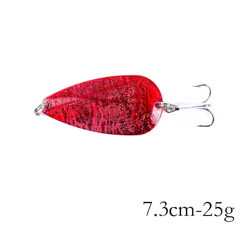 SP089-3 1pcs Metal Spinner Spoon Fishing Lure Hard Baits Gold /Silver Sequins Noise Paillette Treble Hook Tackle 10/10.5/14/16.5/20g - Цвет: SP089-3