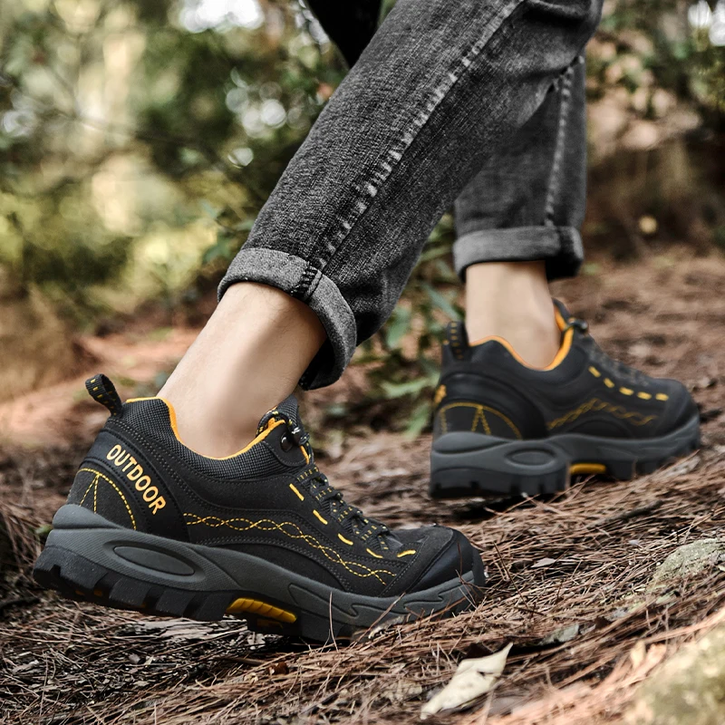 Fhlyiy New Spring Autumn Sneakers Men Shoes Casual Outdoor Comfortable Mesh Breathable Male Footwear Non-Slip Shoes Size46