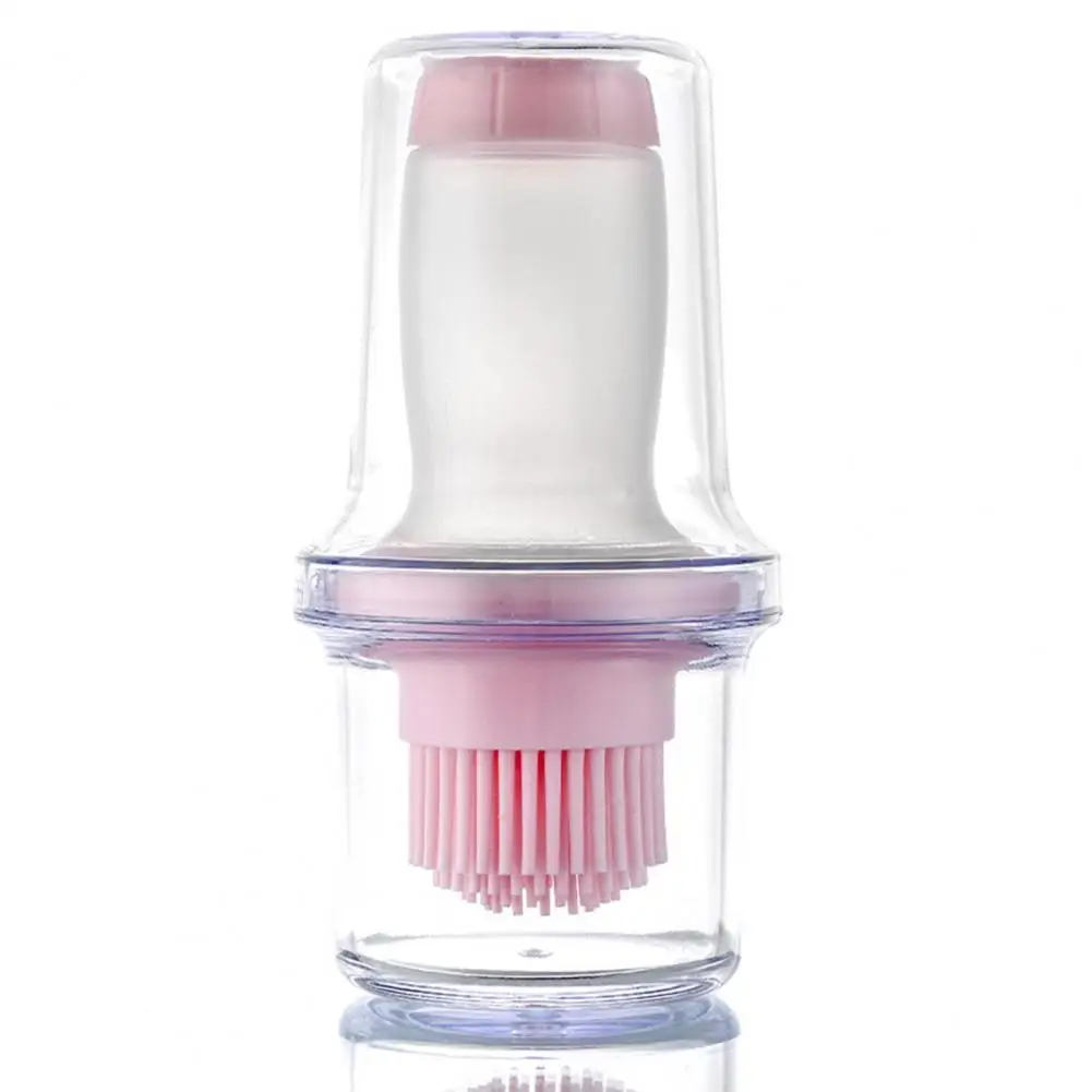 Oil Brush Multifunctional Durable Heat Resistant Silicone Creative Grill Oil Bottle Kitchen Barbecue