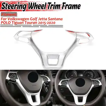 

1x ABS Car Steering Wheel Trim Frame Decoration For VW For Golf GTI MK7 For Jetta MK6 For Santana For POLO For Tiguan For Touran