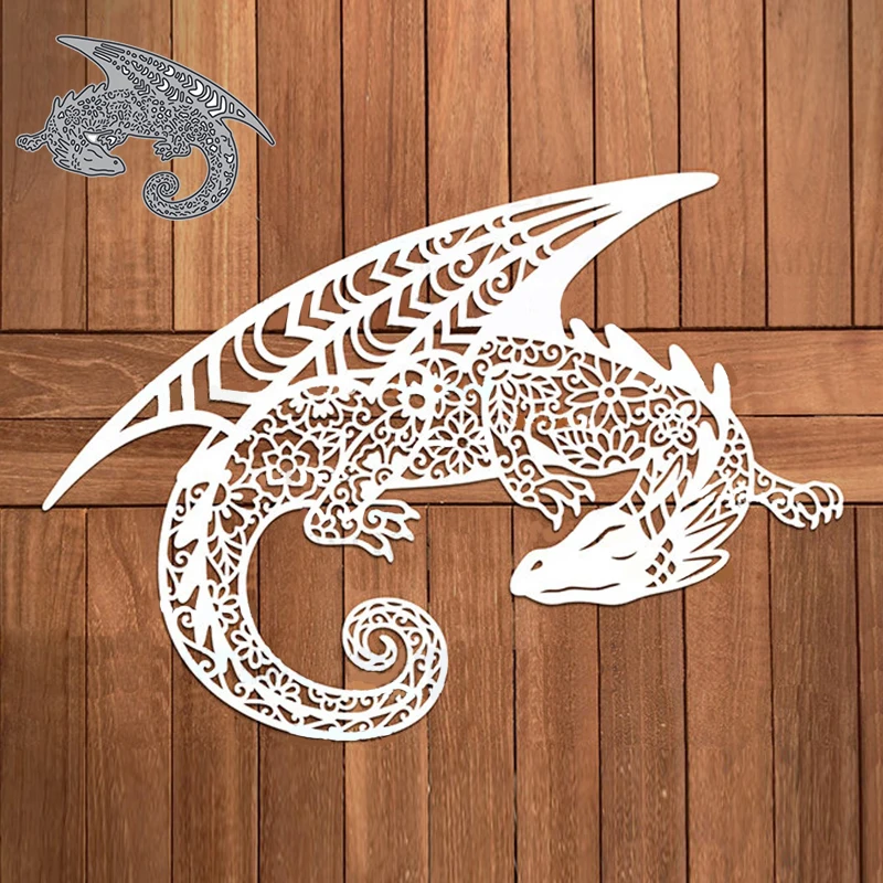 Dragon Scrapbooking Metal Die Cut Stencils Dragons Dragon Fly Die