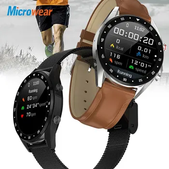 

Microwear L7 Smart Watch Support Phone Call Dialer ECG Heart Rate Measure Smartwatch Waterproof Ip68 Watch Men Women Android IOS