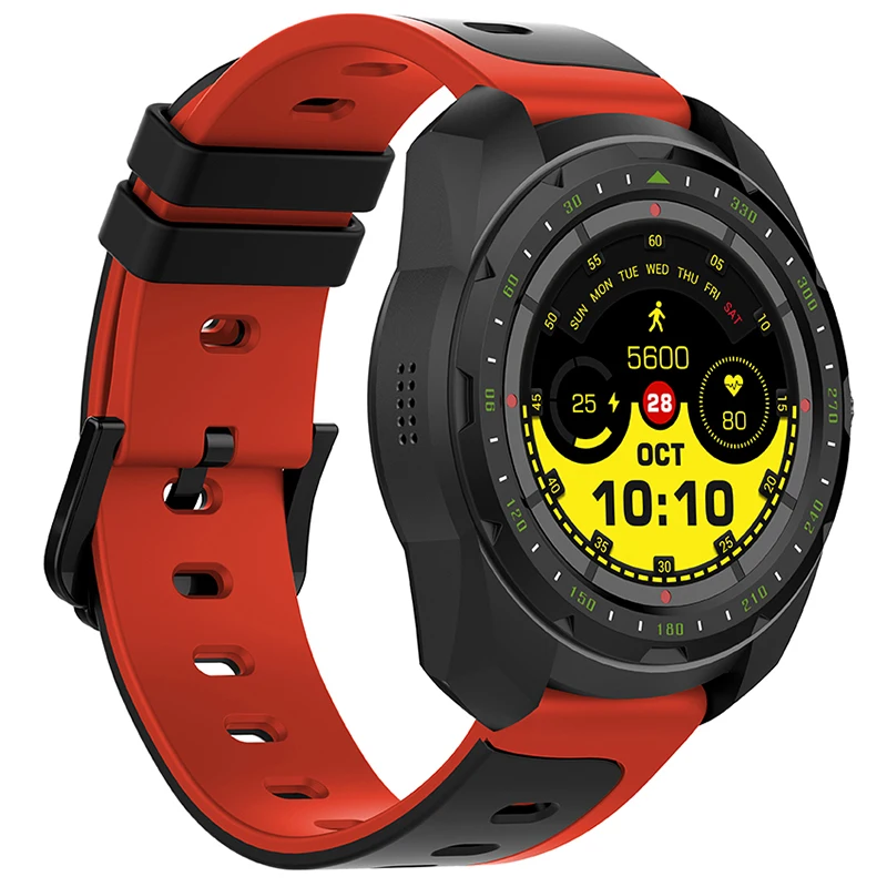 

Kingwear KW01 Smart Watch 1.0 Inch HD Screen IP68 Waterproof Smartwatch Heart Rate Monitor Drinking Reminder Smart Bracelet