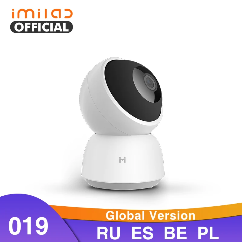 Глобальная версия Mijia IMILAB IP камера 19E Mi Home App WiFi видеонаблюдения HD 1080P видеоняня