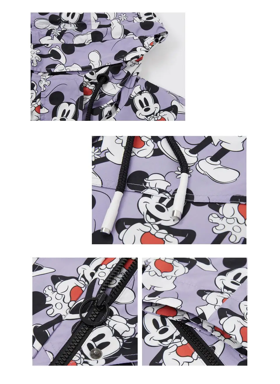 Metersbonwe X disney совместно разработанная Женская куртка с принтом Микки Мауса, новинка, весна-осень, свободный милый топ, пальто
