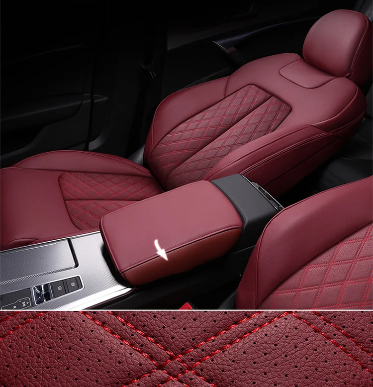 Z85 528custom Leather Car Seat Covers For Bmw X5 X6 Z4 - Waterproof &  All-season