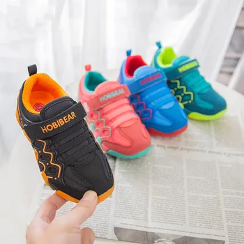 

Tennis Shoes For Boys Girls Casual Kids Sneakers Tenis Infantil Magic Sticker Comfortable Sprot Shoes