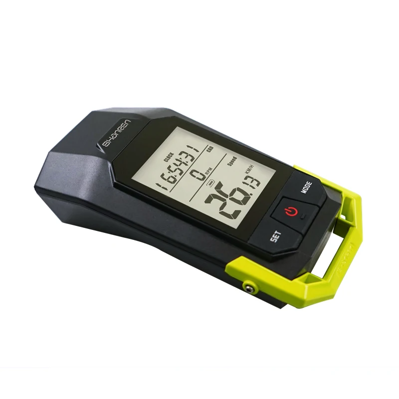 

waterproof rechargeable LCD wireless bike speedometer with multi function