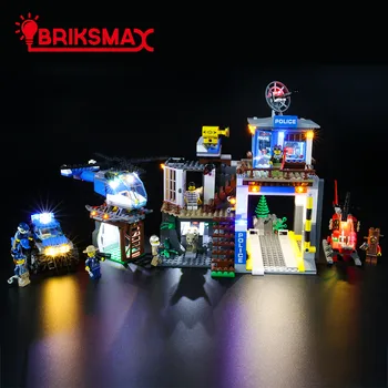 

BriksMax Led Light Kit For City Series Mountain Police Headquarters Building Blocks Model Light Set Compatible With 60174