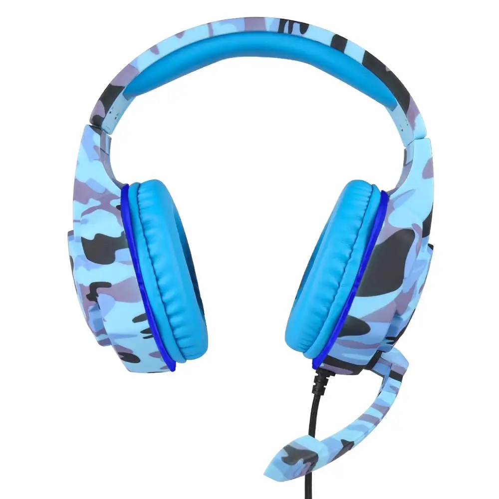 Headset Headset With Microphone For Gaming Headset PC Stereo With Microphone LED Light For Laptop Gaming Headset