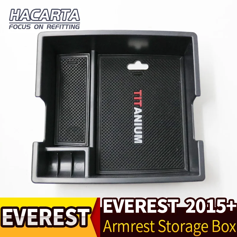 

Center Console Car Armrest Storage Box Car Interior Container Car Modification Accessories For Everest 2015-2019