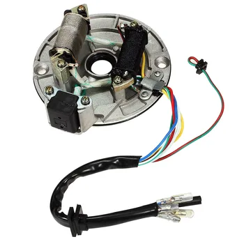

ATV Quad Magneto Stator Plate 90cc 110cc 125cc Go Kart Professional Ignition Coil Dirt Bike Accessories Pickup Pitbike Rotor