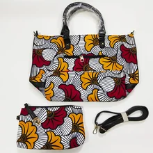 Дашики модные Африканские Восковые сумки наборы Анкара восковая Сумочка африканская восковая Ткань сумка для леди