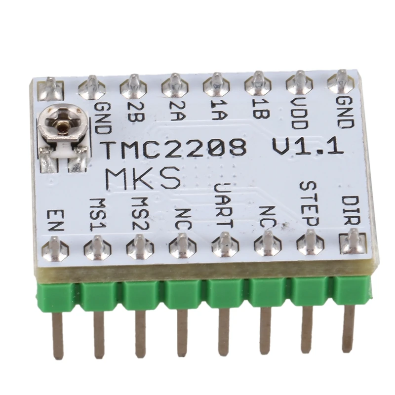 Makerbase части 3d принтера StepStick MKS TMC2208 Драйвер шагового двигателя ультра-тихий шаговый контроллер трубка встроенный драйвер Curr
