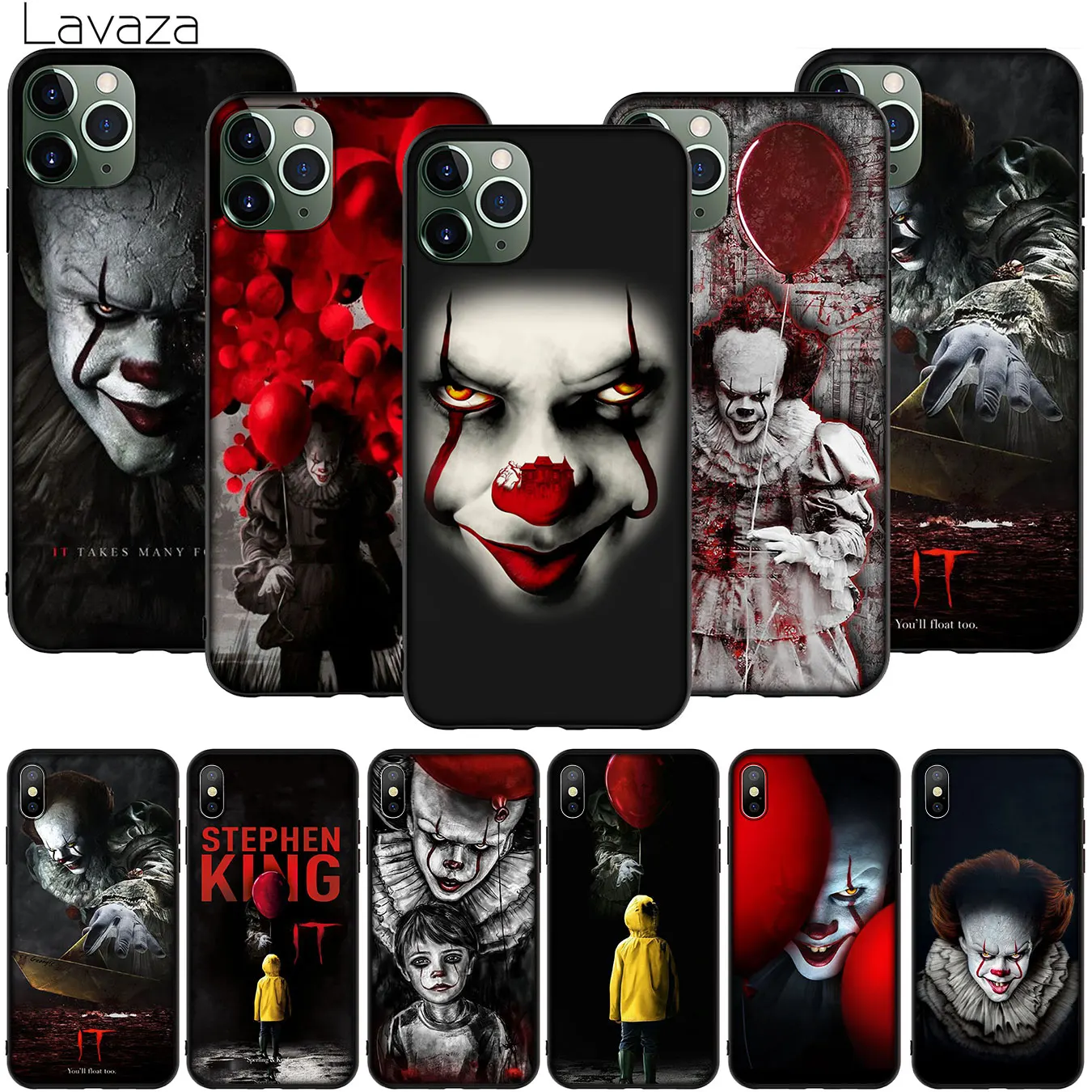 Мягкий силиконовый чехол Stephen King's King is It для iPhone 12 Mini 11 Pro XR X XS Max 7 8 6 6S Plus 5 5S SE 2020