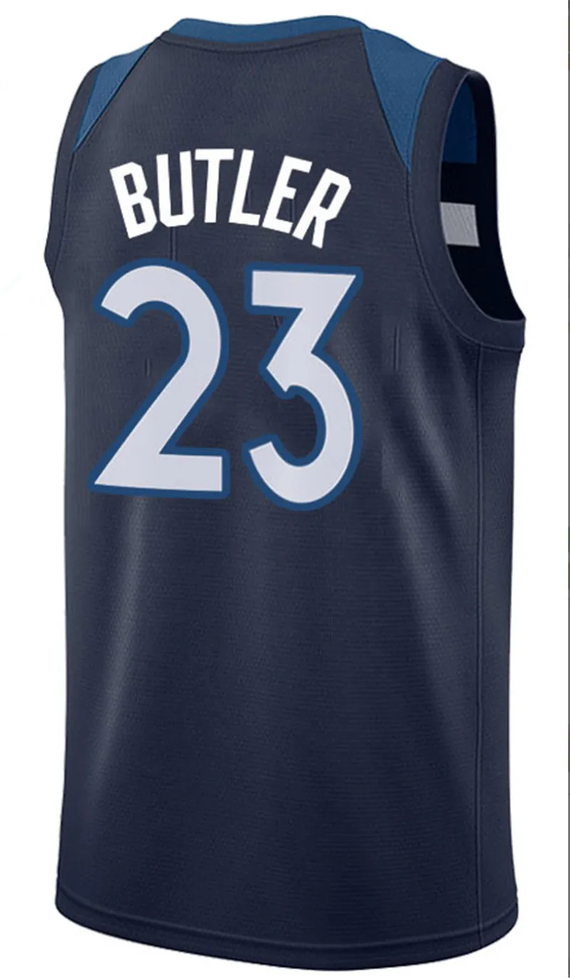 25 Derrick Rose JERSEY 22 Wiggins 23 Jimmy Butler 32 трикотажные изделия Karl-Anthony Towns - Цвет: 2018 new