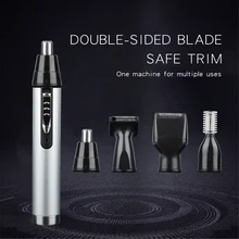 4 in1 Shaving Machine Face Care Electric Nose Ear Trimmer For Men Shaver Rechargeable Hair Removal Eyebrow Trimer Safety Product