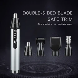 4 in1 Shaving Machine Face Care Electric Nose Ear Trimmer For Men Shaver Rechargeable Hair Removal Eyebrow Trimer Safety Product