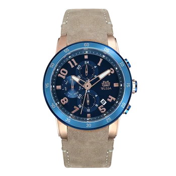 

WUSSA multifunctional quartz watch with luminous hands for men