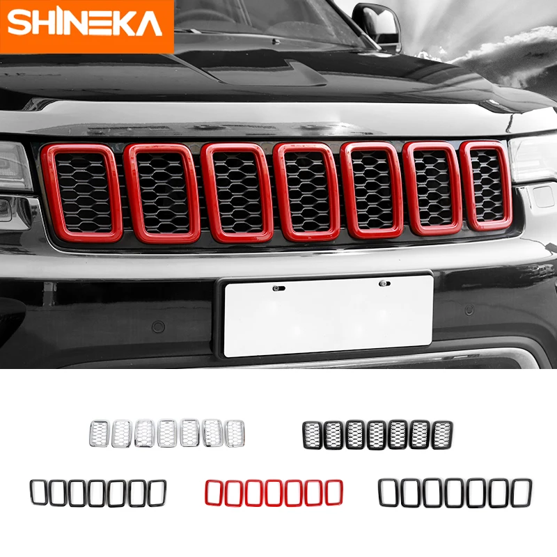 Автомобильная наклейка SHINEKA для Jeep Grand Cherokee 2014 2016 2017 + декоративная накладка на