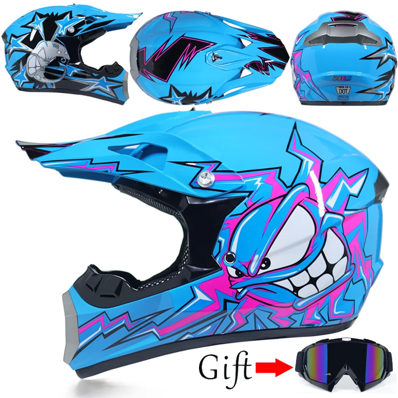 

Motorcycle Adult motocross Off Road Helmet ATV Dirt bike Downhill MTB DH racing helmet cross Helmet capacetes ABS materials