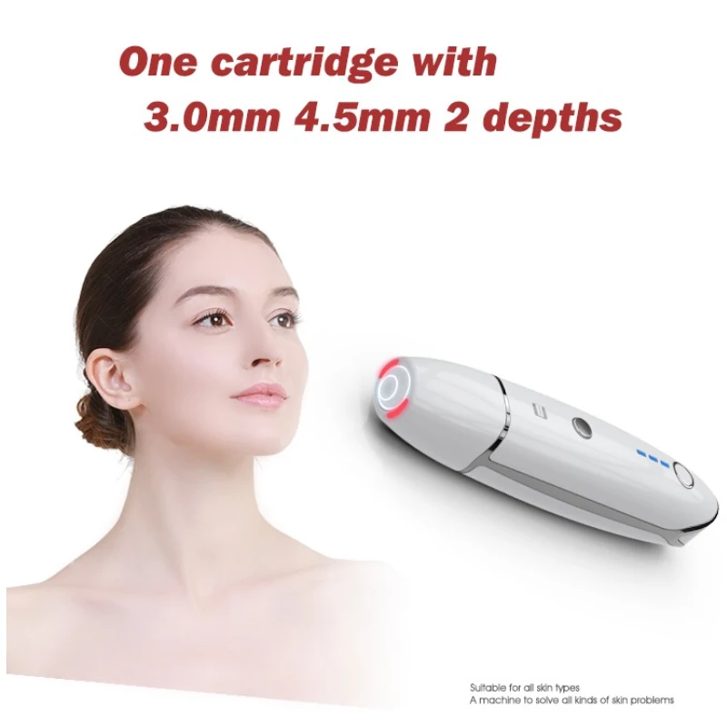Дропшиппинг мини HIFU машина для подтяжки лица RF радары линия V-shape против морщин Подтяжка кожи ультразвуковая уход за лицом инструмент