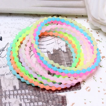 

20Pcs/lot Hot Sale Colorful Hairbands For Baby Girls Silicone Candy Color Hair Ring For Women New Personalized Hair Accessories