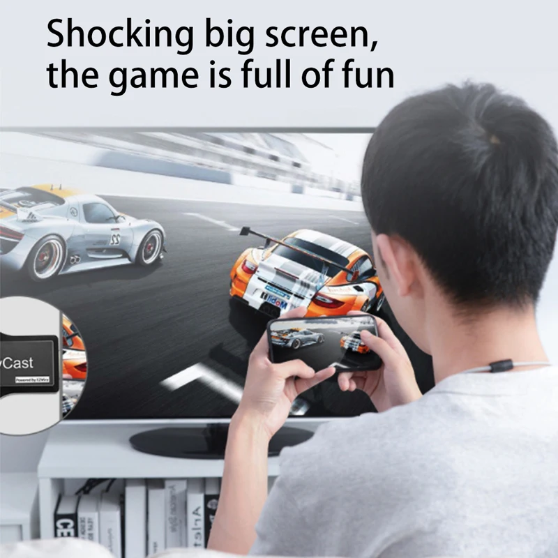 Anycast M2 Plus Wi-Fi дисплей приемник ТВ PC ключ AV DLNA Airplay Miracast совместим с Airplay Беспроводной HDMI tv Stick Dongle