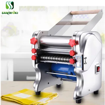 

stainless steel pasta pressing machine noodle making machine dumpling wrapper maker machine ravioli skin machine dough presser