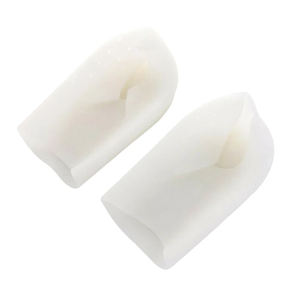 1 Pair Comfortable Pads Anti Slip Lining Hard Wearing Invisible Heightening Heel Insole Pain Relief Solid Breathable Silicone