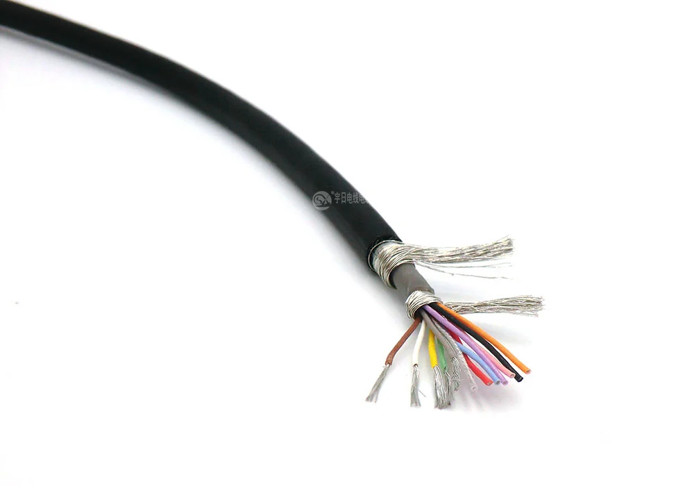 Правила решетки кабели 12 сердечников 0,08 м³ 28AWG промышленный кабель датчика выдерживает 50 миллионов циклов для цепи сопротивления 1 м