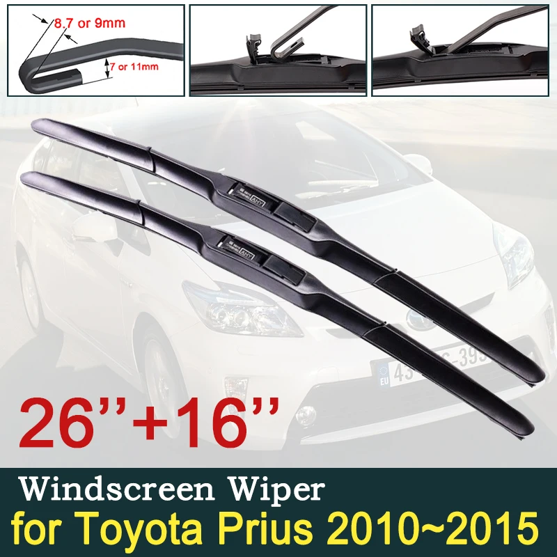 forToyotaPriusXW3030zvw30zvw3520102015CarWiperBlade