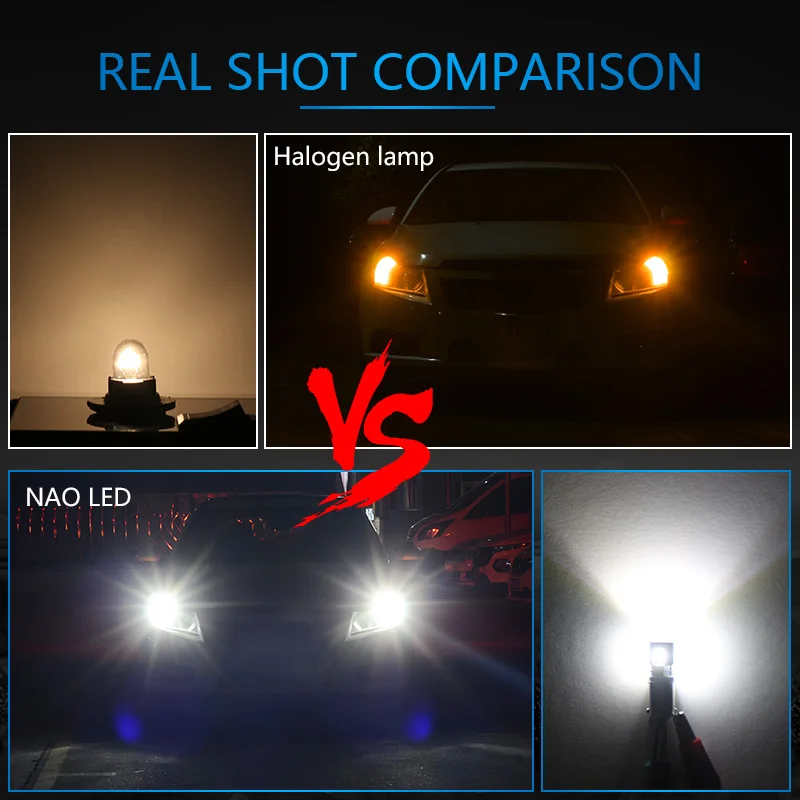 NAO H21W T4W BA9S LED Blub BAX9S BAY9S 12V 24V H6W ƿ A3 ڵ ĸ Ȱ  H5W LED 2835 ȭƮ ڵ   