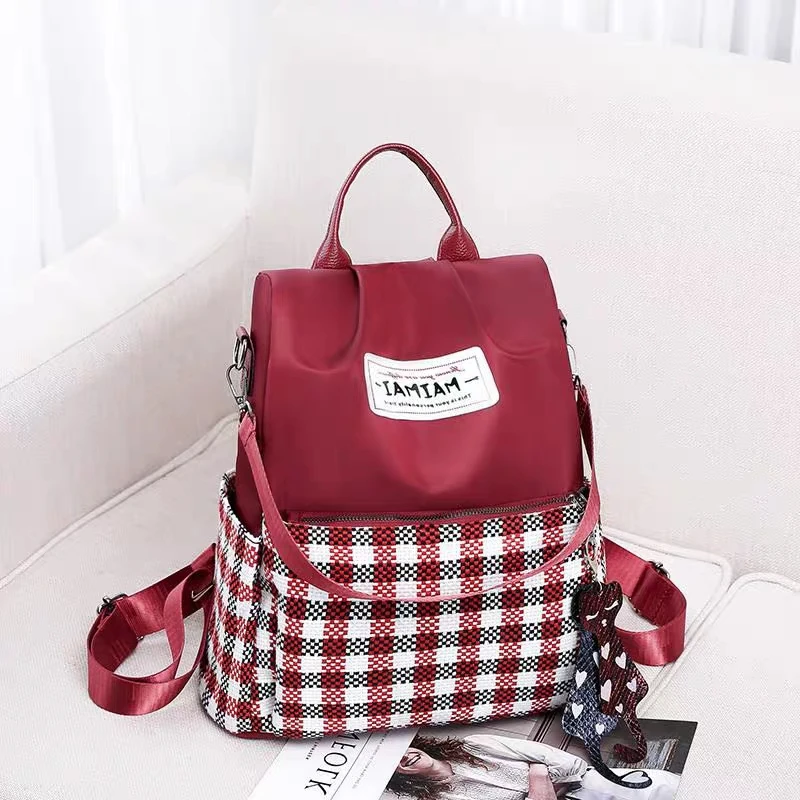 2019 Sac сумка Mochila Женская оксфордская многофункциональная Повседневная