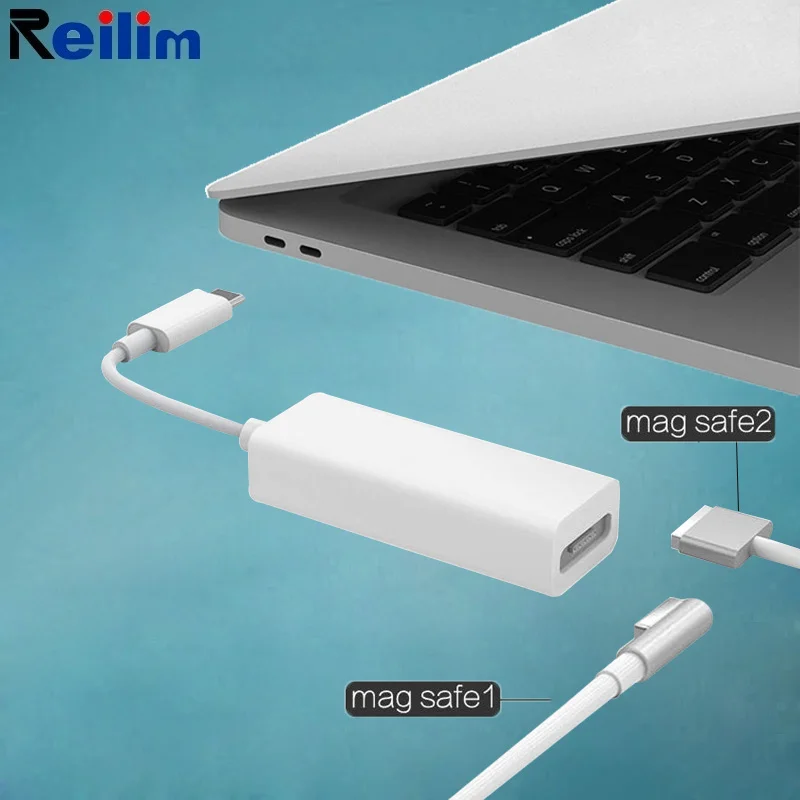 USB 3 1 Тип C Male к Magsafe 1/2 5Pin кабель конвертер адаптер подходит для Macbook записные