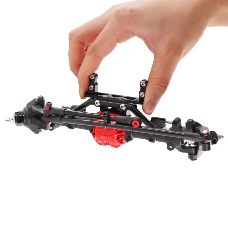 Алюминиевый CNC передний и задний портальный мост для 1/10 RC Гусеничный автомобиль осевой SCX10 II 90046 90047 D90 Запчасти для обновления