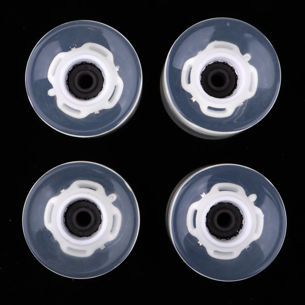 4 шт. светящиеся колеса для скейта Flash 60 мм с магнитным ядром Замена фонари скутера светящиеся колеса для скейтборда Longboard