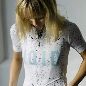 

VOID Cycling Jersey Tops Short Sleeve Ropa De Ciclismo Road Bike Jersey MTB Women's Cycling Clothing Italy MITI Non-slip