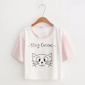 

New Arrinal Fashion women T-shirt Printesd Funny T Shirt Women Loose Summer