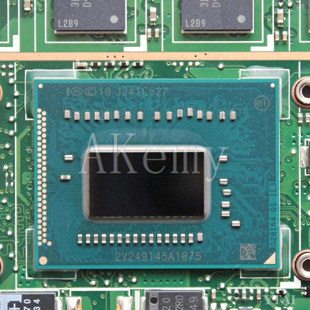 Akemy X202E Laptop motherboard For Asus X202E X201E S200E X201EP original mainboard 4G RAM i5-3317U
